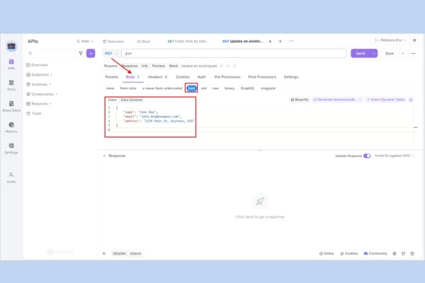  Phương thức PUT cập nhật tài nguyên cho server
